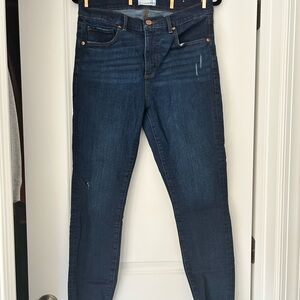 LOFT Blue Skinny Jeans Classic Denim Style